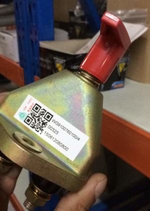 HOWO DUMP משאבת מתג ראשי WG9100760100